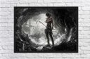 Ver imagem 4 de Quadro Decorativo Tomb Raider Lara Croft Jogos Games Salas Quartos Com Moldura G01