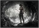 Ver imagem 1 de Quadro Decorativo Tomb Raider Lara Croft Jogos Games Salas Quartos Com Moldura G01