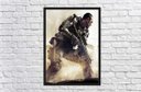 Ver imagem 4 de Quadro Decorativo Call Of Duty Lara Croft Jogos Games Salas Quartos Com Moldura G03