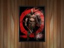 Ver imagem 3 de Quadro Decorativo God Of War Jogos Games Salas Quartos Com Moldura G02
