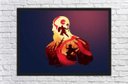 Ver imagem 4 de Quadro Decorativo God Of War Jogos Games Salas Quartos Com Moldura G02