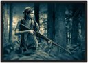 Ver imagem 1 de Quadro Decorativo The Last Of Us Jogos Games Salas Quartos Com Moldura G04