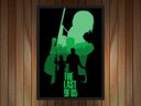 Ver imagem 2 de Quadro Decorativo The Last Of Us Jogos Games Salas Quartos Com Moldura G10