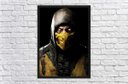 Ver imagem 4 de Quadro Decorativo Mortal Kombat Scorpions Jogos Games Salas Quartos Com Moldura G07