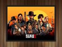Ver imagem 2 de Quadro Decorativo Red Dead Redemption Jogos Games Salas Quartos Com Moldura G02
