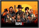 Ver imagem 1 de Quadro Decorativo Red Dead Redemption Jogos Games Salas Quartos Com Moldura G02