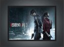Ver imagem 2 de Quadro Decorativo Resident Evil Jogos Games Salas Quartos Com Moldura G01