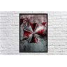 Quadro Decorativo Resident Evil Jogos Games Salas Quartos Com Moldura G03 - 4