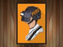 Ver imagem 2 de Quadro Decorativo Battlegrounds Jogos Games Salas Quartos Com Moldura