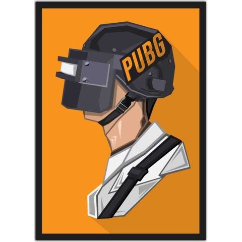 Quadro Decorativo Battlegrounds Jogos Games Salas Quartos Com Moldura