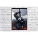Ver imagem 4 de Quadro Decorativo The Witcher Jogos Games Salas Quartos Com Moldura G02