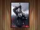 Ver imagem 2 de Quadro Decorativo The Witcher Jogos Games Salas Quartos Com Moldura G02