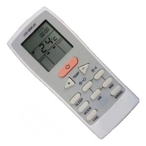 Controle para Ar Split Consul York W7069 Vc-82892 Compatível
