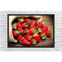 Ver imagem 4 de Quadro Decorativo Frutas Morango Cozinha Com Moldura