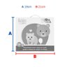 Quebra Cabeça Infantil de Madeira Bebe Animais e Filhotes - 6