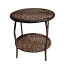 Ver imagem 3 de Conjunto de Poltronas Fibra Sintética Espreguiçadeira - 4 Poltronas + 1 Mesa Centro - Tecido Duna Cr