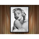 Ver imagem 2 de Quadro Decorativo Marilyn Monroe Decorações Salas Quartos Com Moldura G01