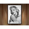 Quadro Decorativo Marilyn Monroe Decorações Salas Quartos Com Moldura G01 - 2
