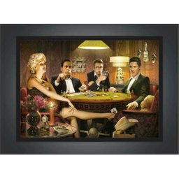 Quadro Decorativo Marilyn Monroe Mesa De Jogos Decorações Salas Quartos Com Moldura G02 - 3