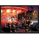 Ver imagem 1 de Quadro Decorativo James Dean Marilyn Monroe Elvis Presley and Humphrey Bogart Decorações
