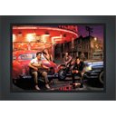 Ver imagem 3 de Quadro Decorativo James Dean Marilyn Monroe Elvis Presley and Humphrey Bogart Decorações
