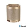 Caixa de Som Bluetooth com Suporte para Celular Dourada Q3 - 2