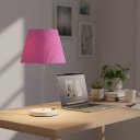 Ver imagem 2 de Abajur Luminaria de Mesa Piovere Elegante Moderno com Interruptor com Cupula 3d Premium