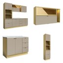 Ver imagem 2 de Cozinha Completa 5 Modulos Elite Yescasa Amarelo/Canary/Avela