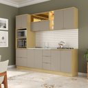 Ver imagem 3 de Cozinha Completa 5 Modulos Elite Yescasa Amarelo/Canary/Avela