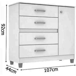 Cômoda Florence Max Canela - MiraRack - 3