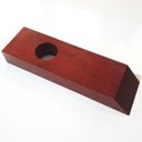 Ver imagem 2 de Suporte para Vinho Madeira Jatobá 22x6,4x3 cm