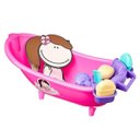Ver imagem 1 de Brinquedo Tilin Banheira Banho de Espuma Rosa - Ref.402