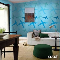 Papel de Parede Adesivo Lavável Bolas Coloridas 18m - 4