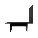 Ver imagem 4 de Mesa de Escritório 2,00m e Painel de Tv com Passa Cabos F5 Cor:preto