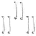Ver imagem 1 de Alça de Apoio Inox Barra 60cm Kit 6 Unidades Acessibilidade Segurança Idoso Banheiro Box Parede