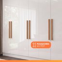 Ver imagem 4 de Guarda Roupas Casal 6 Portas 2 Gavetas Madrid