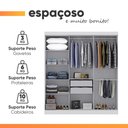 Ver mais imagens de Guarda Roupas Casal 6 Portas 2 Gavetas Madrid