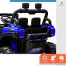 Carro Elétrico 12v Infantil Motorizado Mini Jipe Thor Baby Style Azul - 4
