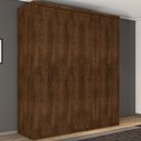 Ver imagem 1 de Guarda-Roupa Dubai Casal Seis Portas Malbec