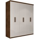Ver imagem 2 de Guarda-Roupa Dubai Casal Seis Portas Malbec Off-White