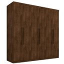 Ver imagem 2 de Guarda-Roupa Casal Paris Seis Portas Malbec