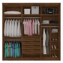 Ver imagem 5 de Guarda-Roupa Casal Paris Seis Portas Malbec