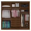 Ver imagem 4 de Guarda-Roupa Casal Paris Seis Portas Malbec