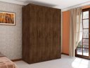 Ver imagem 5 de Guarda-Roupa Miami Casal Quatro Portas Malbec