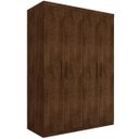 Ver imagem 2 de Guarda-Roupa Miami Casal Quatro Portas Malbec