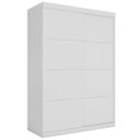 Ver imagem 2 de Guarda-Roupa Solteiro Belmont Duas Portas Deslizantes Branco