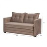 Sofá Cama 2 Lugares Suede Londres  - 4