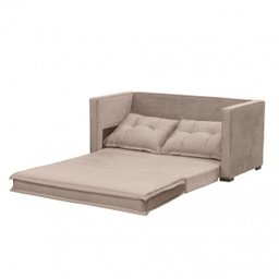 Sofá Cama 2 Lugares Suede Londres  - 3