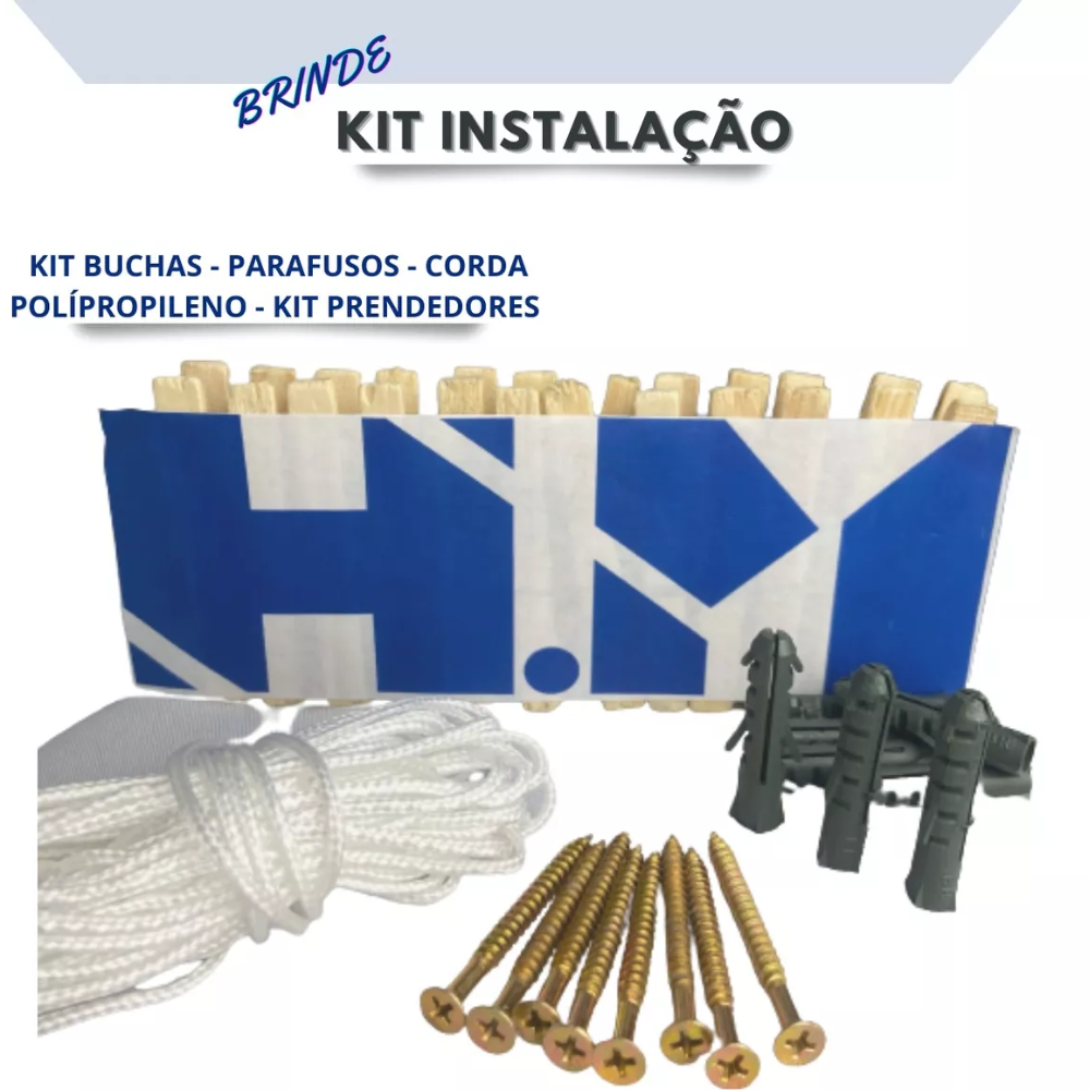 Kit 2 Varal para Apartamento Retrátil Parede Cabo de Aço 4m - 7