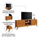 Ver imagem 3 de Rack Bancada King para Tv até 65 Polegadas 1.80cm Edn:cedro Ripado 3d